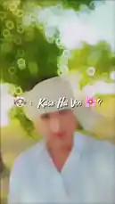 This viral clip features Aman Malik in a playful outdoor setting, wearing a white shirt and head covering. He engages in humorous actions like pretending to talk on a phone while blindfolded, making peace signs, and smiling at the camera. The video is filled with expressive emojis and text overlays, capturing a lighthearted moment that quickly gained popularity. by @officialaman08 with Original Sound by officialaman08