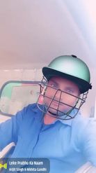 Preview for a Spotlight video that uses the Cricket Helmet Lens