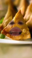 Preview for a Spotlight video that uses the Samosa Face Lens