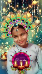 Preview for a Spotlight video that uses the Diwali Pavo Lens