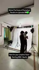 Watch a real-time photoshoot unfold in a home studio. This behind-the-scenes look shows a photographer setting up lighting, directing a model, and capturing professional portraits. Learn about photo studio equipment and the creative process. by @lil.ishhhh with Original Sound by Contains: La Isla Bonita - Madonna