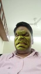Preview for a Spotlight video that uses the Hulk Lens