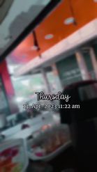 Preview for a Spotlight video that uses the date and time blur Lens