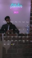 Preview for a Spotlight video that uses the Calendar Love Lens