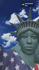 Preview for a Spotlight video that uses the Statue of Liberty Lens