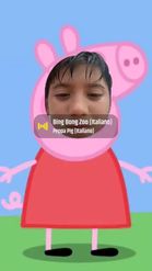 Preview for a Spotlight video that uses the PEPPA PIG Lens
