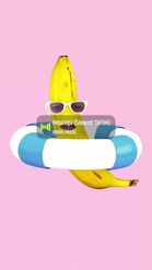 Preview for a Spotlight video that uses the Summer Banana Lens