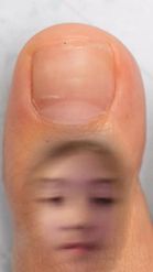Preview for a Spotlight video that uses the Big Toe Selfie Lens