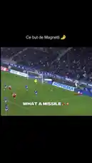 Witness a breathtaking moment from a Ligue 1 football match as player Magnetti unleashes a powerful shot that rockets past the goalkeeper. This highlight captures the intensity of the game, the skill of the player, and the immediate celebration with teammates. by @ligue1 with Original Sound by Contains: Chargé - Kaaris