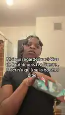 In this quick, engaging clip, creator Prmecc shares a humorous 'after' look following their obsession with watching Brut's videos. With text overlay stating 'Me who watches Brut's videos since forever, Macr only has to get his hair done,' Prmecc playfully demonstrates a dramatic hair transformation using a hair product, showcasing a before-and-after effect. by @prmecc with original sound