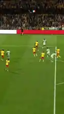 Witness a tense moment from a Ligue 1 football match as a goalkeeper in a blue jersey makes a crucial save on a penalty kick. The player, wearing the number 40 jersey for Winamax, dives to his right to stop the ball, showcasing a dramatic defensive play under pressure. by @ligue1 with Original Sound by Contains: AURA - Ogryzek