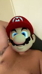Preview for a Spotlight video that uses the Plumber Mustache Lens