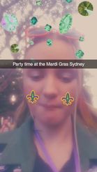 Preview for a Spotlight video that uses the Mardi Gras Lens