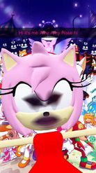 Preview for a Spotlight video that uses the amy rose sonic Lens