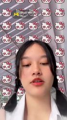 Preview for a Spotlight video that uses the hello kitty bg Lens