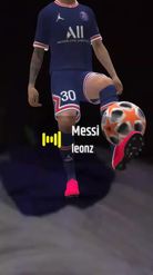 Preview for a Spotlight video that uses the leo messi psg Lens