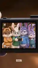 In this hilarious animated short from Bunny Knocks, three bunny friends scramble to get ready for a group photo. One bunny frantically checks his reflection in the mirror, another worries about his appearance, and the third tries to capture the moment with a camera. It's a chaotic and funny look at the universal struggle of getting the perfect group picture. by @bunnyknocks with Original Sound by bunnyknocks