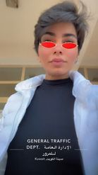 Preview for a Spotlight video that uses the Red Sunglasses Lens