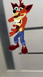 Preview for a Spotlight video that uses the Crash Bandicoot Lens