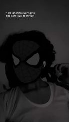 Preview for a Spotlight video that uses the Black Spiderman Lens