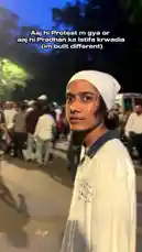 Witness a powerful night-time protest in Pradhan. This video captures the energy and determination of the crowd, highlighting a moment of collective action. by @lil.ishhhh with Original Sound by Contains: Saadda Haq - Mohit Chauhan