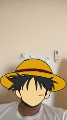 Preview for a Spotlight video that uses the no face luffy Lens