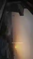 Experience a cinematic journey through city streets at sunset, captured from a moving vehicle. This atmospheric scene, shared by Uzair, evokes the feeling of 'just another Monday' with its beautiful golden hour lighting and urban landscape. by @uzairr271 with Ilahi by Arijit Singh