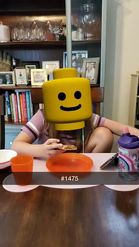 Preview for a Spotlight video that uses the Lego Head Lens