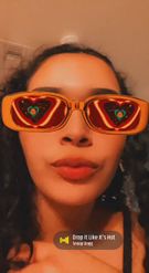 Preview for a Spotlight video that uses the Love Glasses Lens