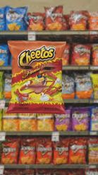 Preview for a Spotlight video that uses the cheetos and takis Lens
