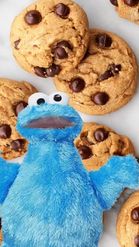 Preview for a Spotlight video that uses the cookie monster Lens