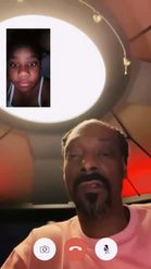 Preview for a Spotlight video that uses the Snoop Dog Facetime Lens