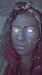 Preview for a Spotlight video that uses the Galactic Winter Lens
