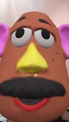 Preview for a Spotlight video that uses the Mr Potato Head Lens