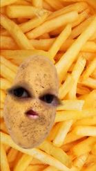 Preview for a Spotlight video that uses the Potato Fries Lens