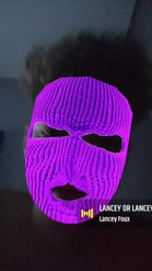 Preview for a Spotlight video that uses the balaclava - purple Lens