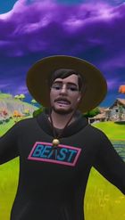 Preview for a Spotlight video that uses the Fortnite MrBeast Lens