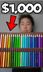 World's Most Expensive Colored Pencils!