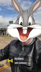Preview for a Spotlight video that uses the Bugs bunny Lens