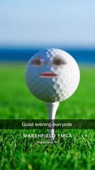 Preview for a Spotlight video that uses the Talking Golf Ball Lens