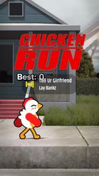 Preview for a Spotlight video that uses the CHICKEN RUN GAME Lens