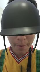 Preview for a Spotlight video that uses the TF2 Soldier Helmet Lens