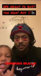 Preview for a Spotlight video that uses the Chicago Bulls Cap Lens