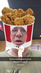 Preview for a Spotlight video that uses the KFC Lol Lens