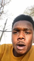 Preview for a Spotlight video that uses the Dababy Face Filter Lens