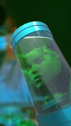 Preview for a Spotlight video that uses the Head in a Jar Lens
