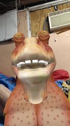 Preview for a Spotlight video that uses the Jar Jar Binks Lens