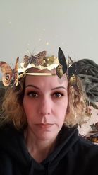 Preview for a Spotlight video that uses the Gold Butterflies Lens
