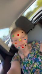 Preview for a Spotlight video that uses the Colorful Emojis Lens