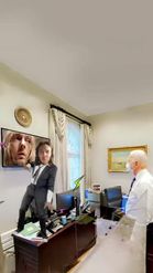 Preview for a Spotlight video that uses the Biden Watching TV Lens